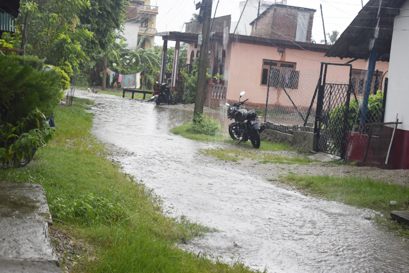 मनसुनको न्यूनचापीय रेखा औसतभन्दा माथि, केही ठाउँमा ठूलो वर्षा